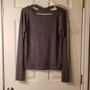 Under Armour criss-cross back workout pullover